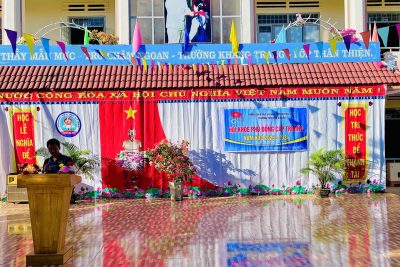 TRƯỜNG TH EA RÔK TỔ CHỨC THÀNH CÔNG HỘI KHỎE PHÙ ĐỔNG CẤP TRƯỜNG NĂM HỌC 2023-2024